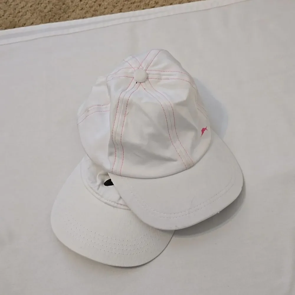 Bundle of 2 girls‎ nike and tommy bahama caps